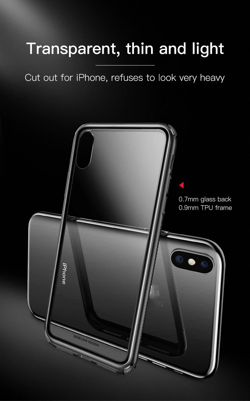 Capa Transparente para iPhone XR e XS - Imagem 10