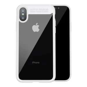 Capa Protetora de Silicone para iPhone X - Branco