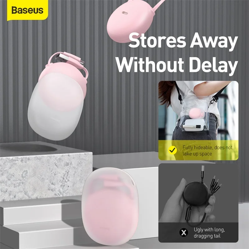 Cabo USB Retrátil Silicone - Imagem 5