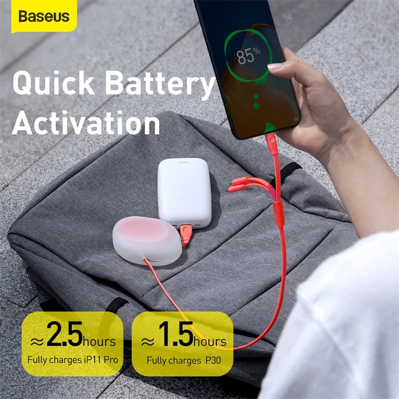 Cabo USB Retrátil Silicone - Imagem 2