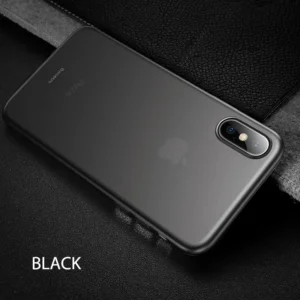 Capa Protetora Ultra Fina para iPhone XR, XS e 11 - Preto