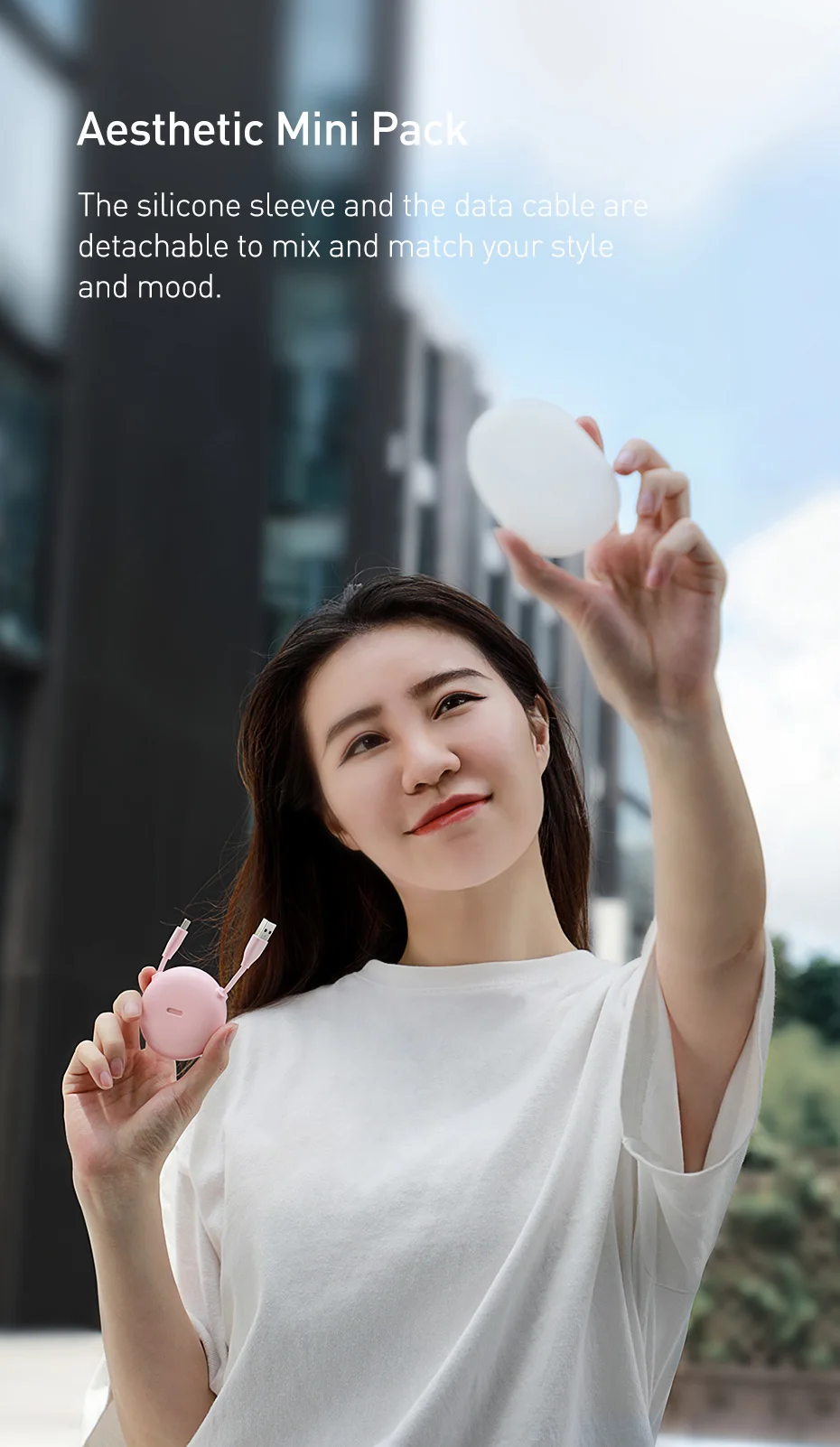 Cabo USB Retrátil Silicone - Imagem 10