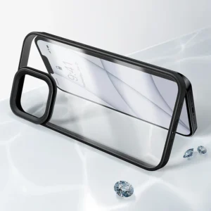 Capa Transparente Baseus para iPhone 13 - Preto