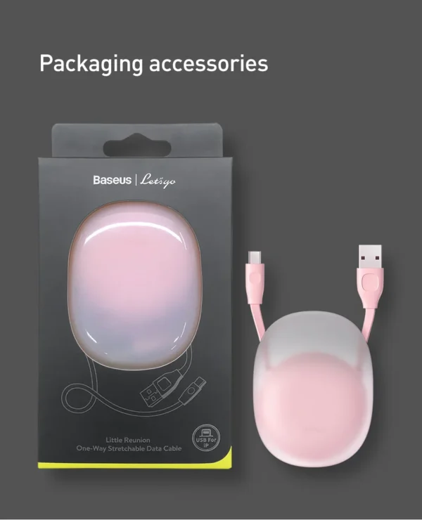 Cabo USB 3 em 1 Retrátil Silicone - Imagem 16