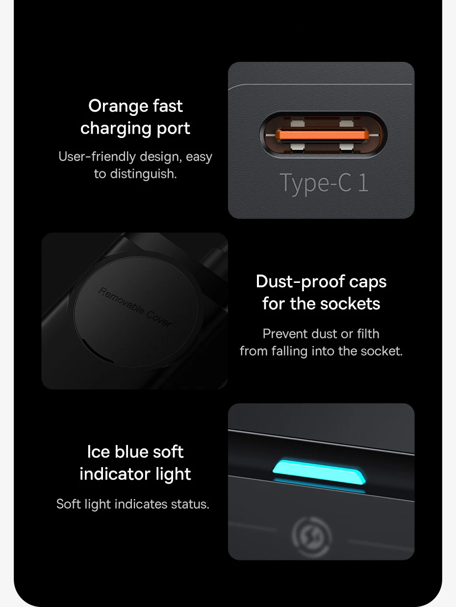 Estação de Carregamento 65W GaN - Imagem 25