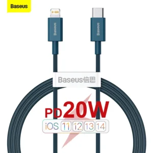 Cabo iPhone 20W PD USB Tipo C