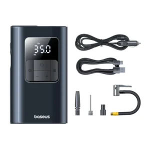 Compressor Portátil Baseus 2 em 1 PrimeTrip VA1 - Preto