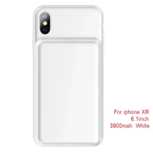 Capa Power Bank para iPhone XR - Branca