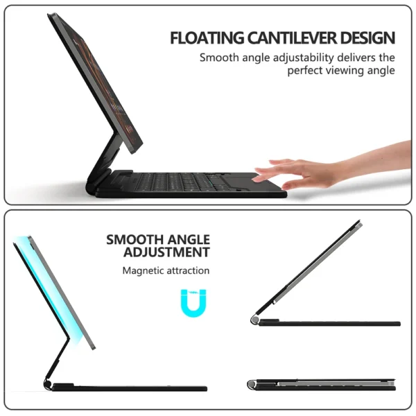Capa Teclado Inteligente Goojodoq para Tablet Samsung - Imagem 11