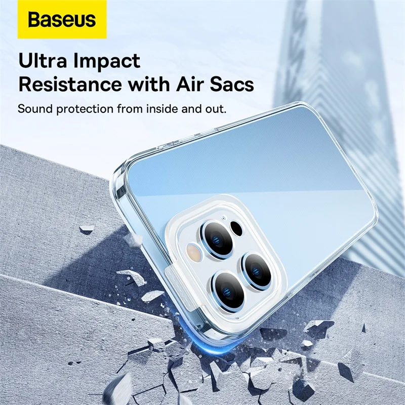 Capa Transparente para iPhone 14 com Protetor de Lente Destacável - Imagem 3