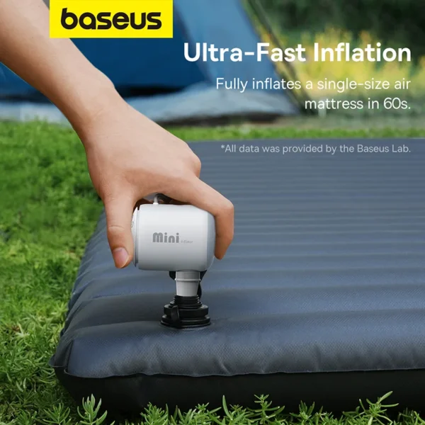 Compressor de Ar Portátil PocketGo para Camping