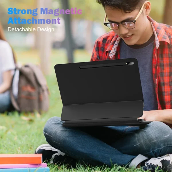 Capa Teclado Inteligente Goojodoq para Tablet Samsung - Imagem 15