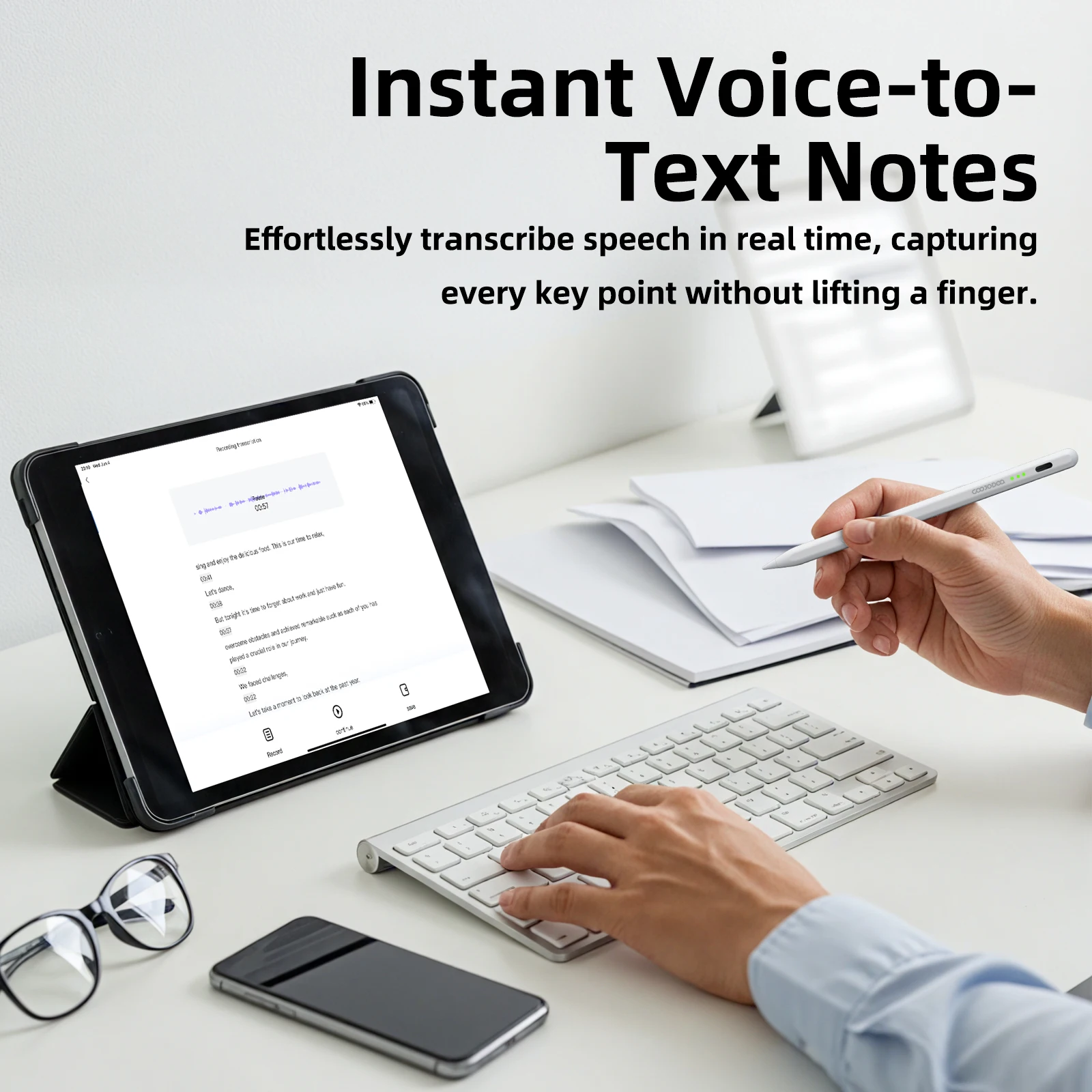 Caneta Stylus Ai07 Goojodoq para iPad - Imagem 14