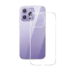 Capa Transparente Baseus para iPhone X, XS, XR, 11, 12, 13, 14, 15 e 16 - Claro
