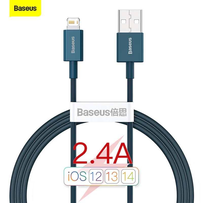 Cabo USB para iPhone 2.4A