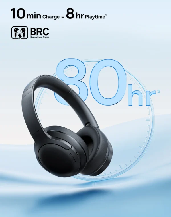 Headset Sem Fio Bass BH1 Lite Baseus - Imagem 10