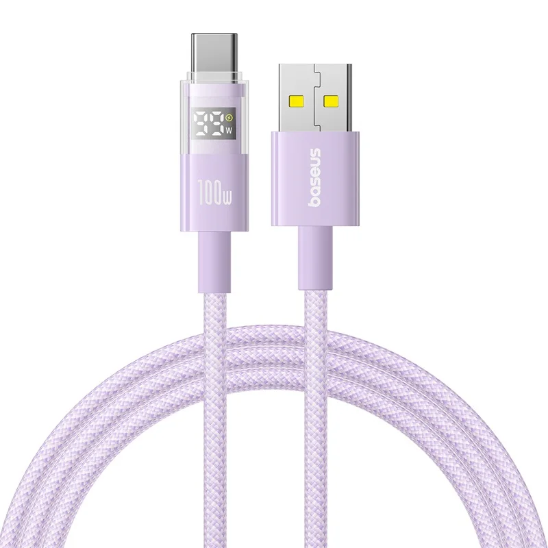 Cabo USB A para USB C 100W Display 2 de Carregamento Rápido - Imagem 9