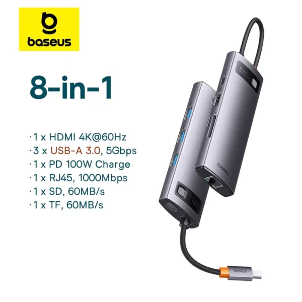 USB 3.0 - 8 em 1