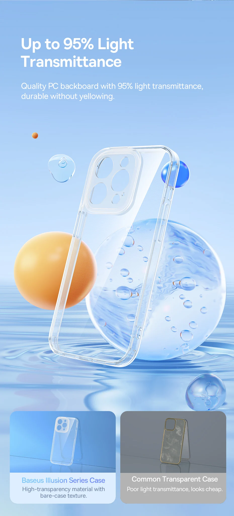 Capa Transparente para iPhone 14 com Protetor de Lente Destacável - Imagem 11