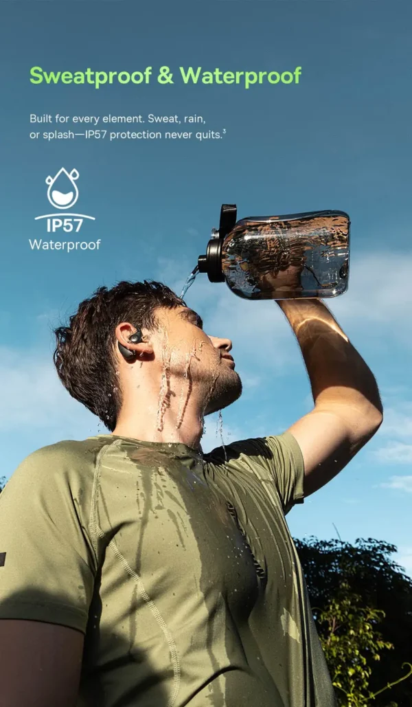 Fone de Ouvido Bluetooth 6.0 Orelha Aberta Eli Sport 2 Baseus - Imagem 12