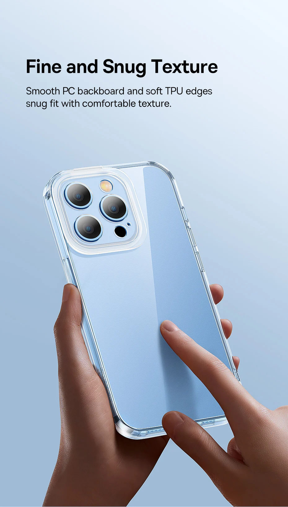 Capa Transparente para iPhone 14 com Protetor de Lente Destacável - Imagem 18