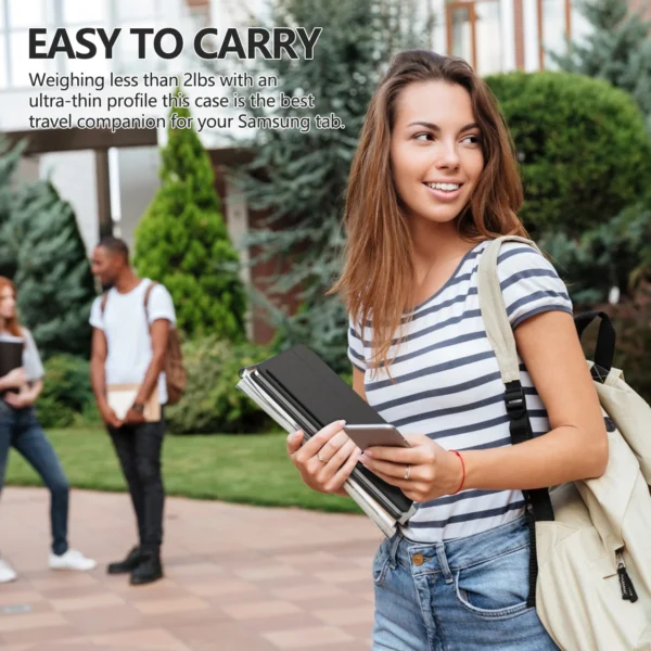 Capa Teclado Inteligente Goojodoq para Tablet Samsung - Imagem 18