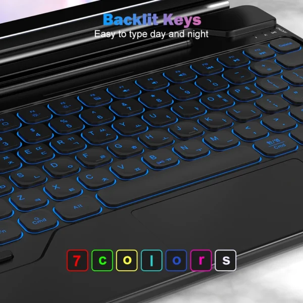 Capa Teclado Inteligente Goojodoq para Tablet Samsung - Imagem 13
