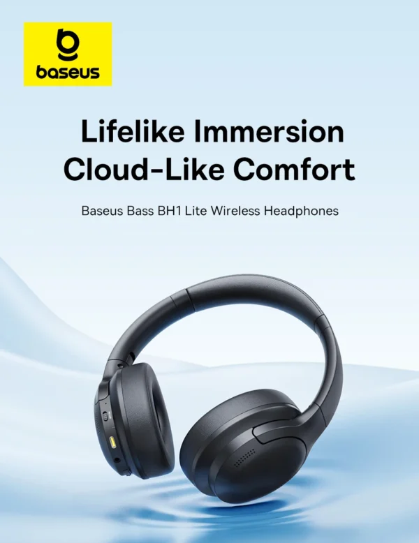Headset Sem Fio Bass BH1 Lite Baseus - Imagem 7