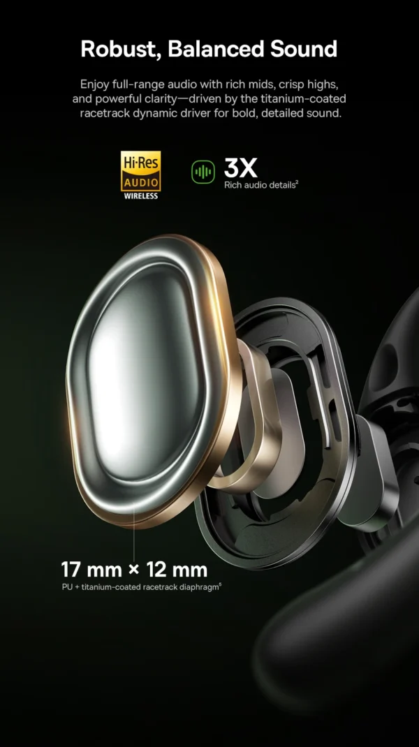 Fone de Ouvido Bluetooth 6.0 Orelha Aberta Eli Sport 2 Baseus - Imagem 14