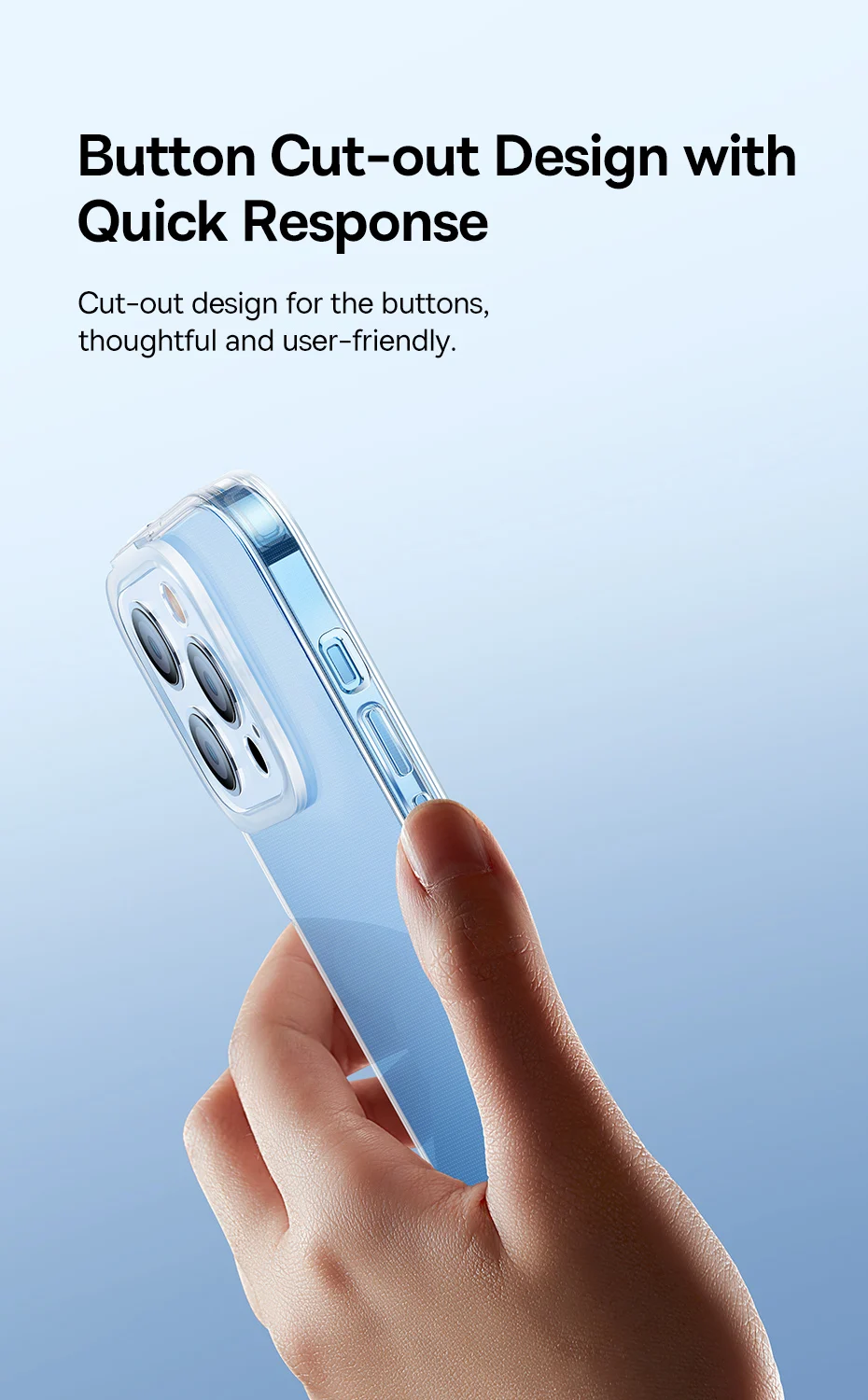 Capa Transparente para iPhone 14 com Protetor de Lente Destacável - Imagem 22