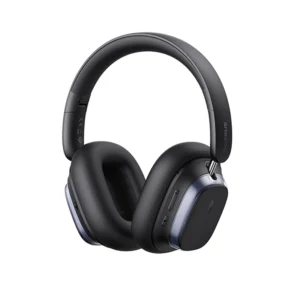 Headset Bluetooth 5.4 Baseus Bowie H1s com Cancelamento de Ruído - Preto
