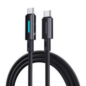 Cabo USB C 100W Carregamento Rápido Lit - Preto