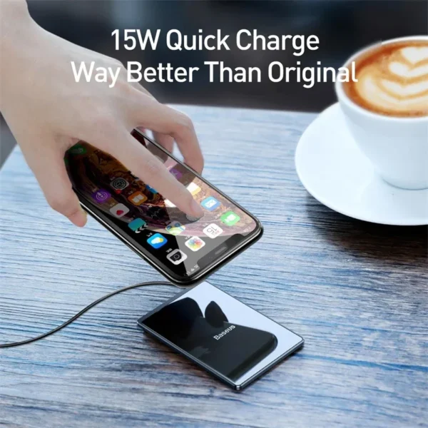 Carregador Magnético Ultrafino 15W - Imagem 4