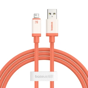 Cabo USB para Lightning Resistente a Temperatura - Laranja
