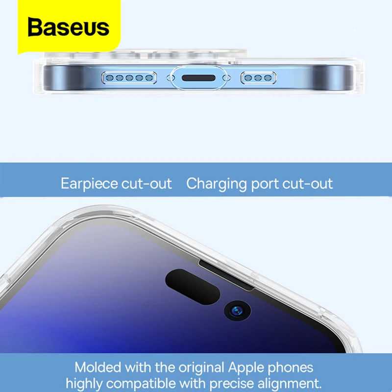 Capa Transparente para iPhone 14 com Protetor de Lente Destacável - Imagem 7