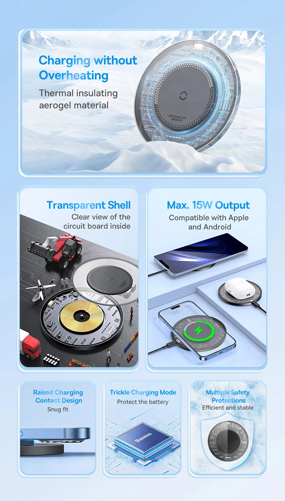 Carregador Magnético 15W Simple 2 - Imagem 8