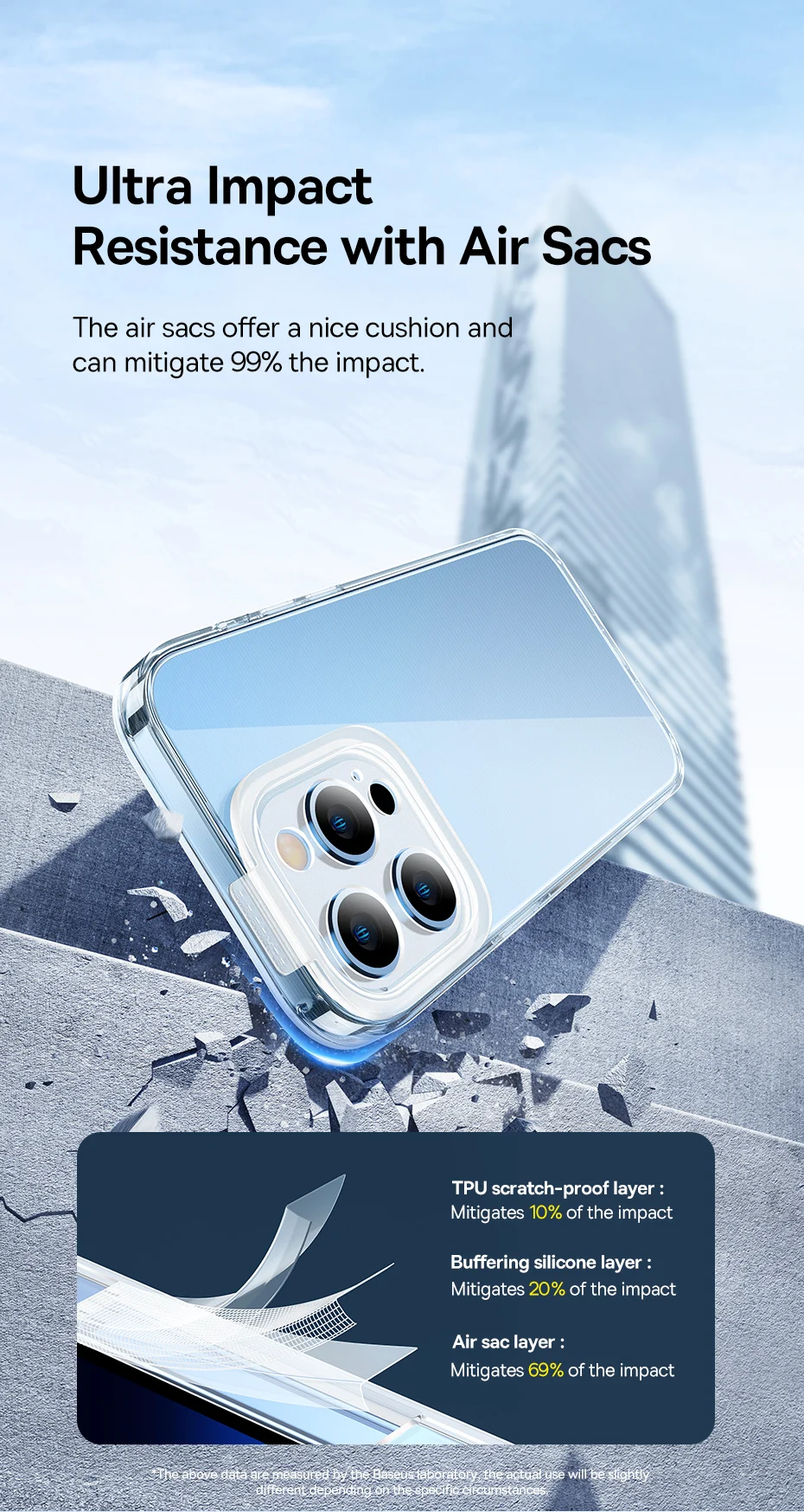 Capa Transparente para iPhone 14 com Protetor de Lente Destacável - Imagem 14