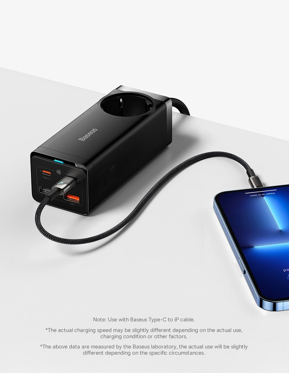 Estação de Carregamento 65W GaN - Imagem 17