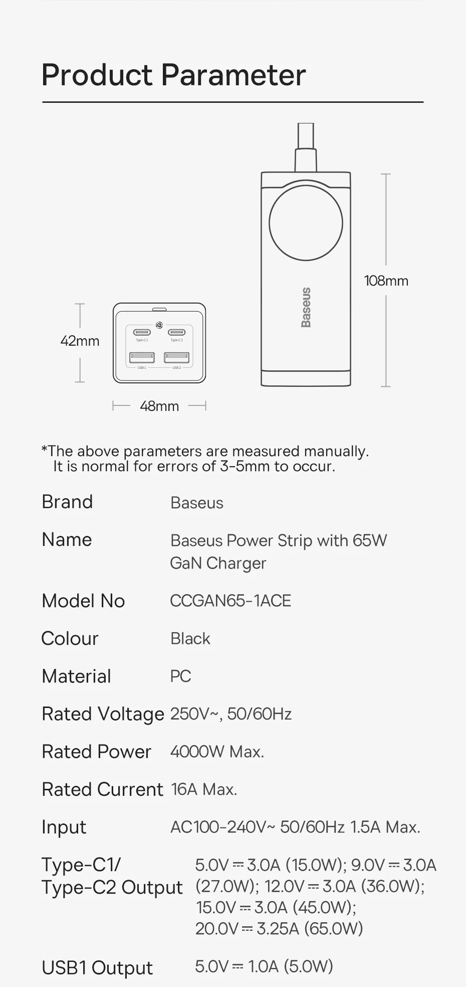 Estação de Carregamento 65W GaN - Imagem 27