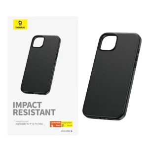Capa de Couro PU Baseus para iPhone - Preto