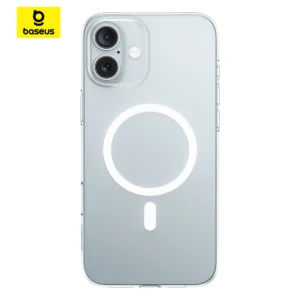 Capa Transparente Ultra Fina Magnética para iPhone 16 - Para iPhone 16 Pro