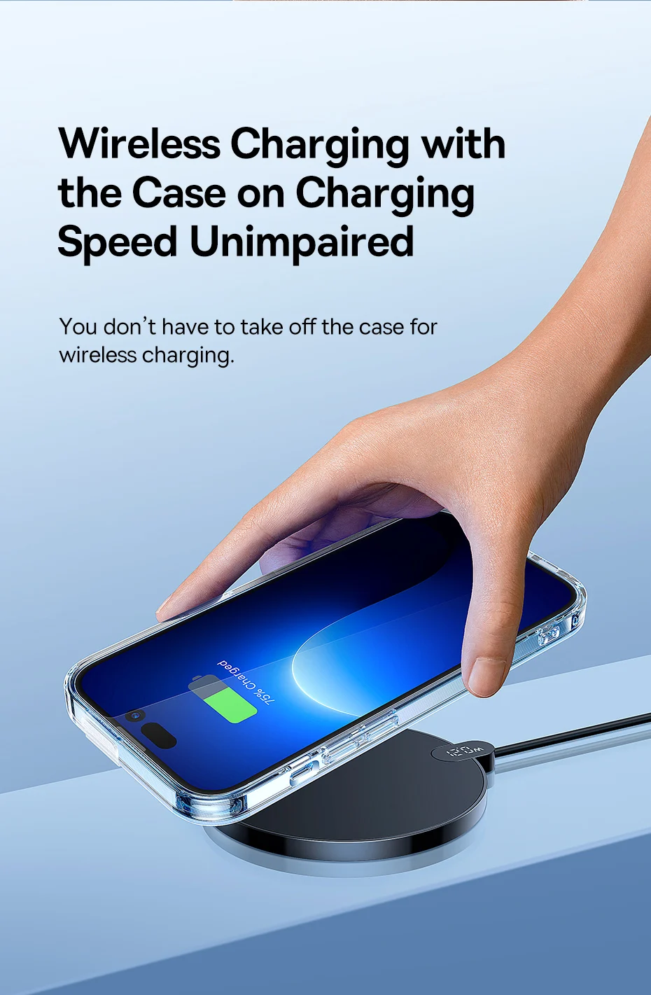 Capa Transparente para iPhone 14 com Protetor de Lente Destacável - Imagem 23