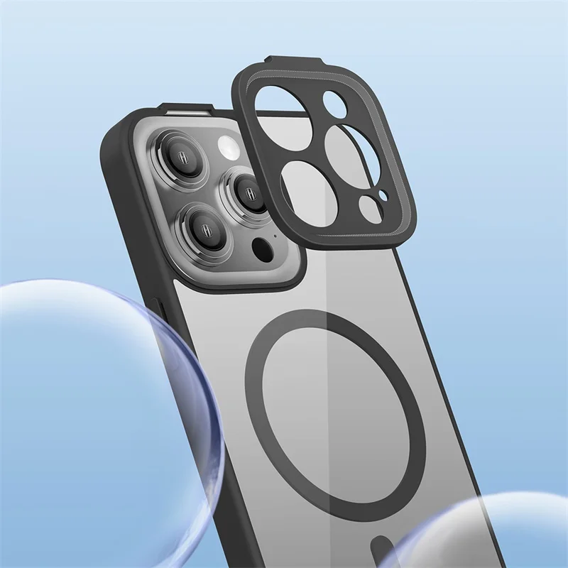 Kit Capa Magnética Transparente Baseus para iPhone 14 + Película - Imagem 13