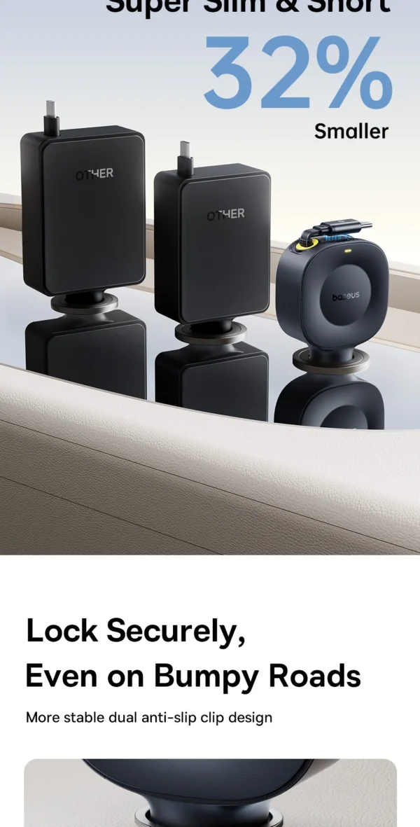 Carregador Veicular 30W com Cabo Retrátil PrimeTrip VR2 - Imagem 7