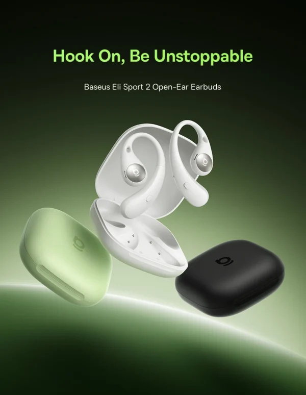 Fone de Ouvido Bluetooth 6.0 Orelha Aberta Eli Sport 2 Baseus - Imagem 22