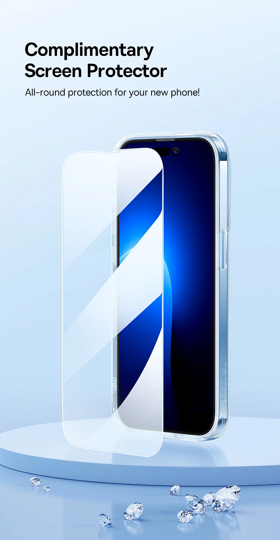 Capa Transparente para iPhone 14 com Protetor de Lente Destacável - Imagem 24