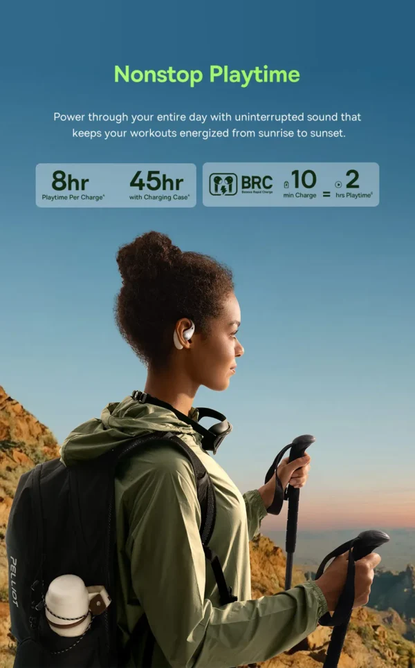 Fone de Ouvido Bluetooth 6.0 Orelha Aberta Eli Sport 2 Baseus - Imagem 16