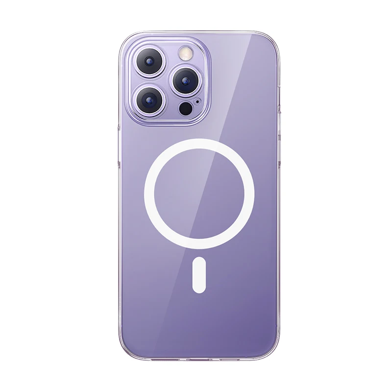 Capa Magnética Transparente Baseus para iPhone 11, 12, 13 e 14 + Película - Imagem 14