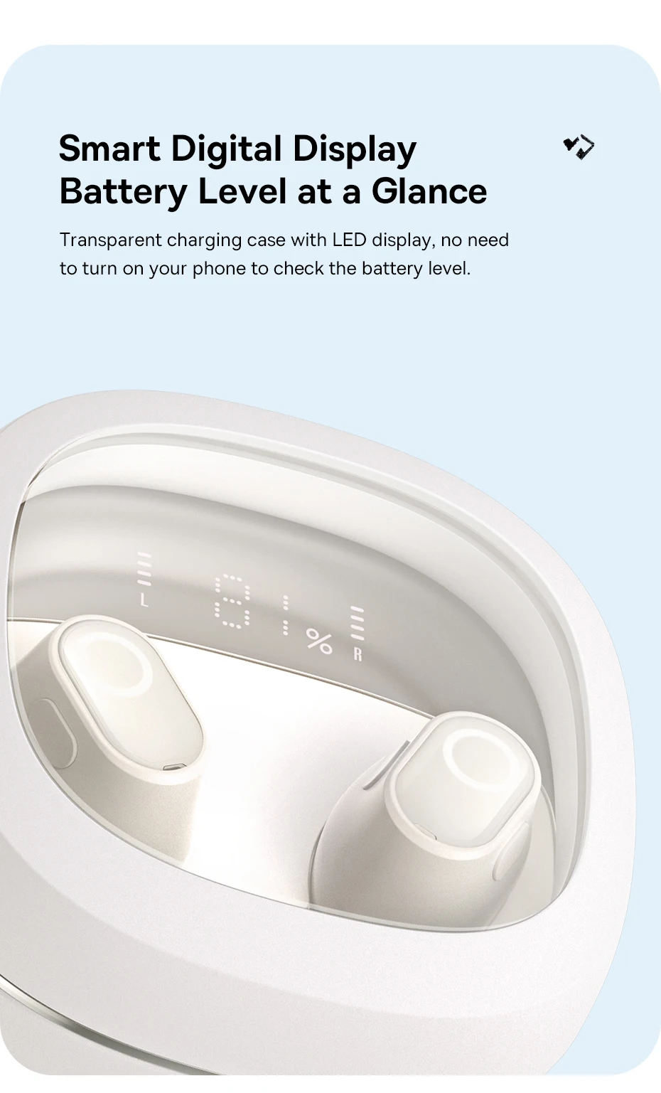 Fone de Ouvido Sem Fio WM02 Plus Bluetooth 5.3 - Imagem 11