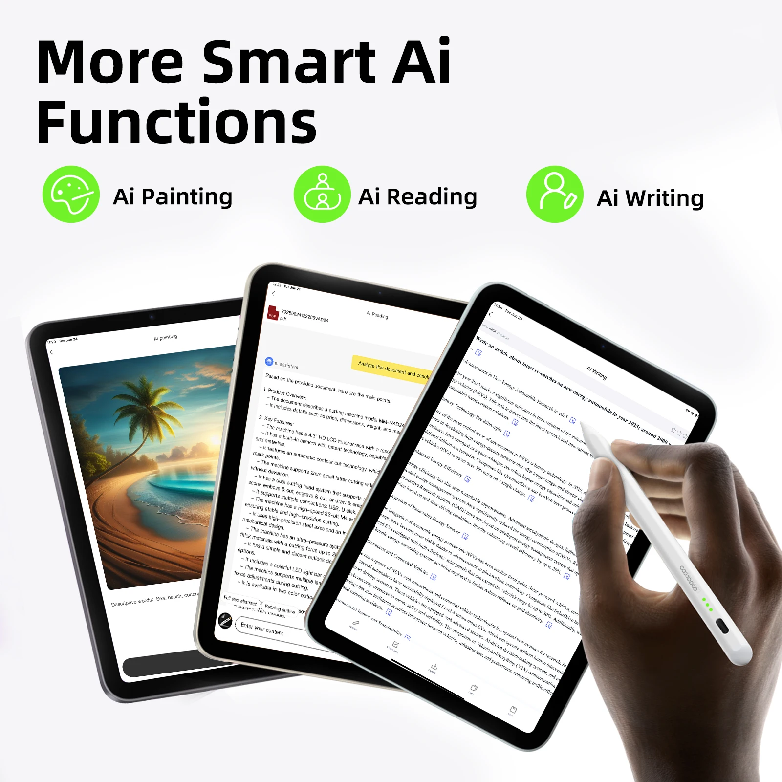 Caneta Stylus Ai07 Goojodoq para iPad - Imagem 16